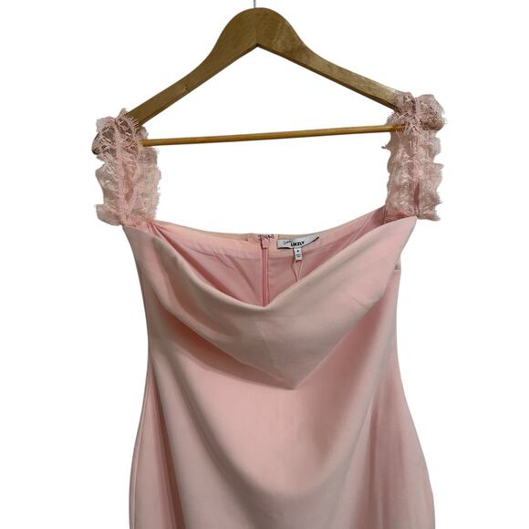 LIKELY x Revolve Olympia Bridesmaid Gown in Sea Shell Pink size 8 NEW $298 - Picture 3 of 10